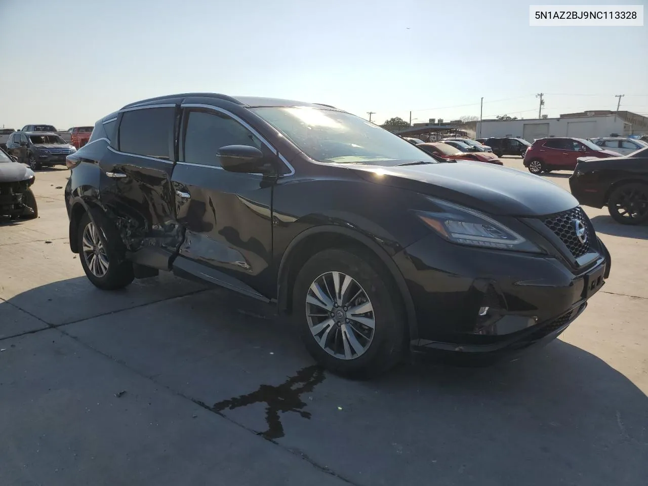 2022 Nissan Murano Sv VIN: 5N1AZ2BJ9NC113328 Lot: 73547044