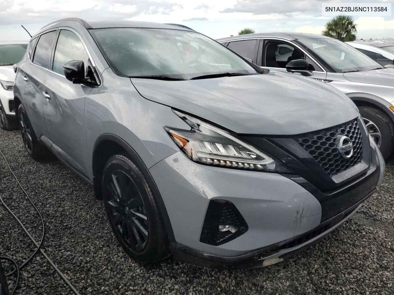 2022 Nissan Murano Sv VIN: 5N1AZ2BJ5NC113584 Lot: 73717314