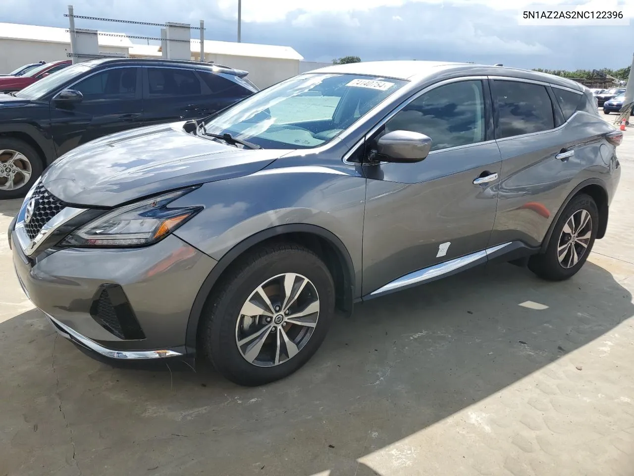 2022 Nissan Murano S VIN: 5N1AZ2AS2NC122396 Lot: 74140754