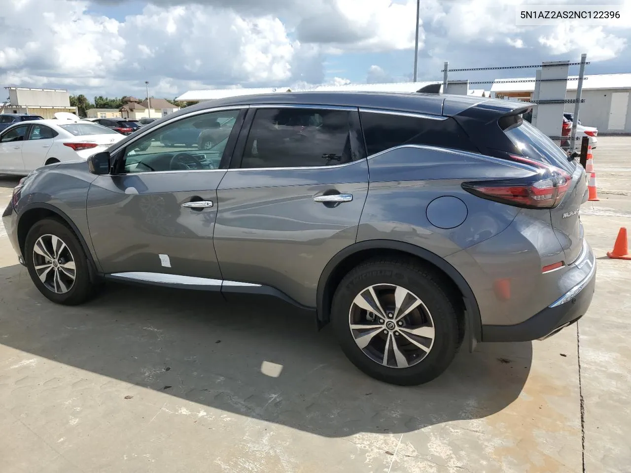 2022 Nissan Murano S VIN: 5N1AZ2AS2NC122396 Lot: 74140754