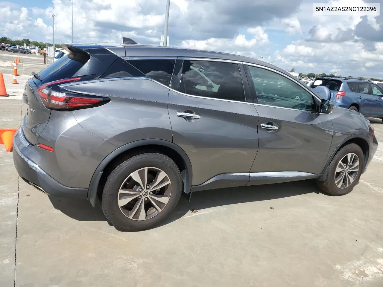 2022 Nissan Murano S VIN: 5N1AZ2AS2NC122396 Lot: 74140754