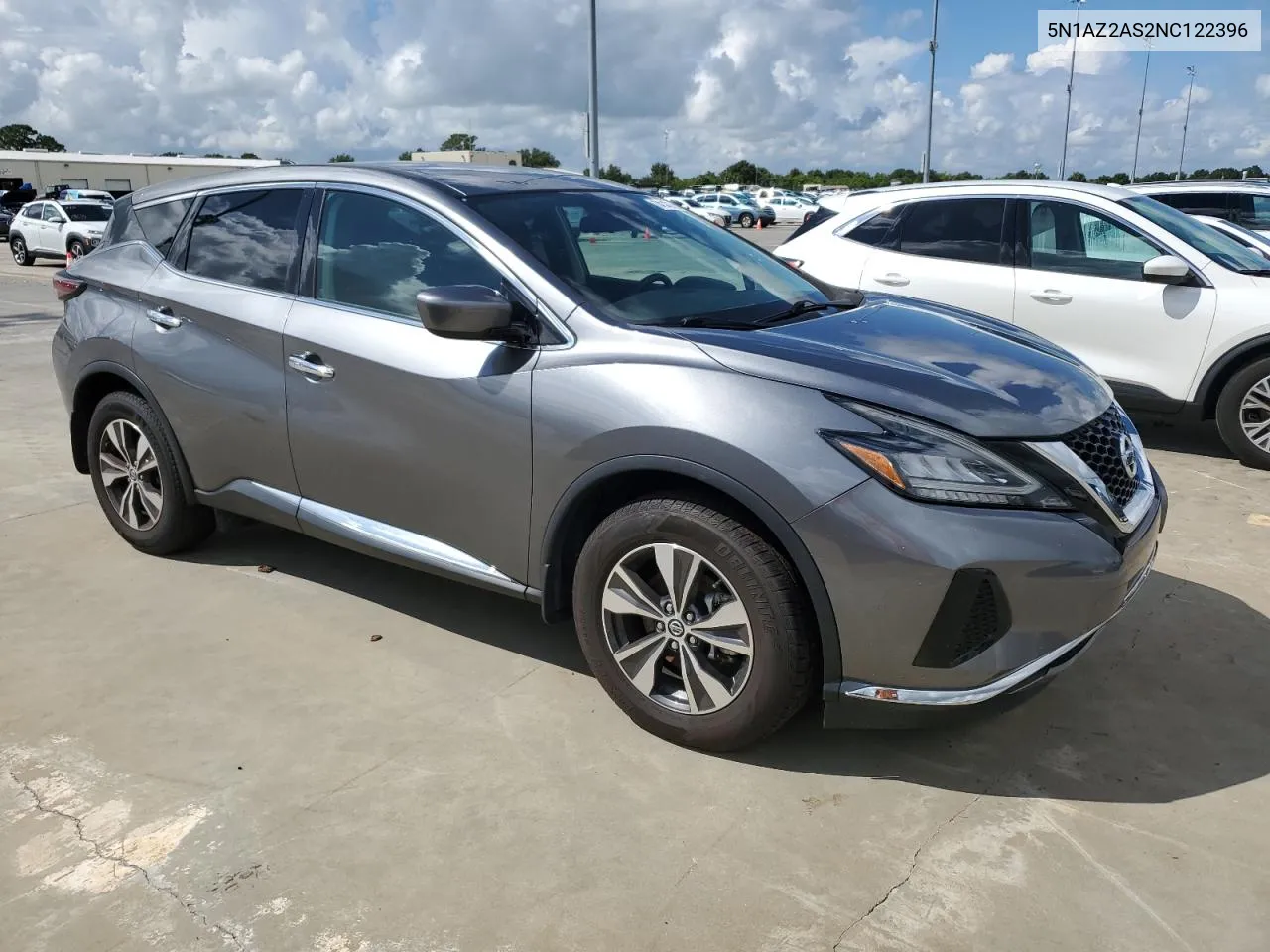 2022 Nissan Murano S VIN: 5N1AZ2AS2NC122396 Lot: 74140754