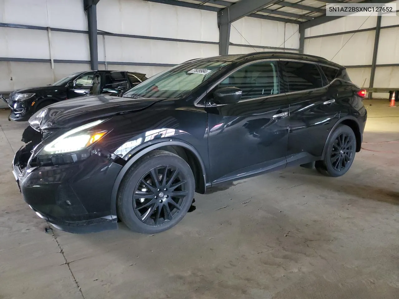 2022 Nissan Murano Sv VIN: 5N1AZ2BSXNC127652 Lot: 77639984