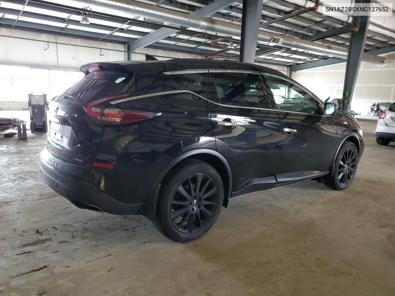 2022 Nissan Murano Sv VIN: 5N1AZ2BSXNC127652 Lot: 77639984