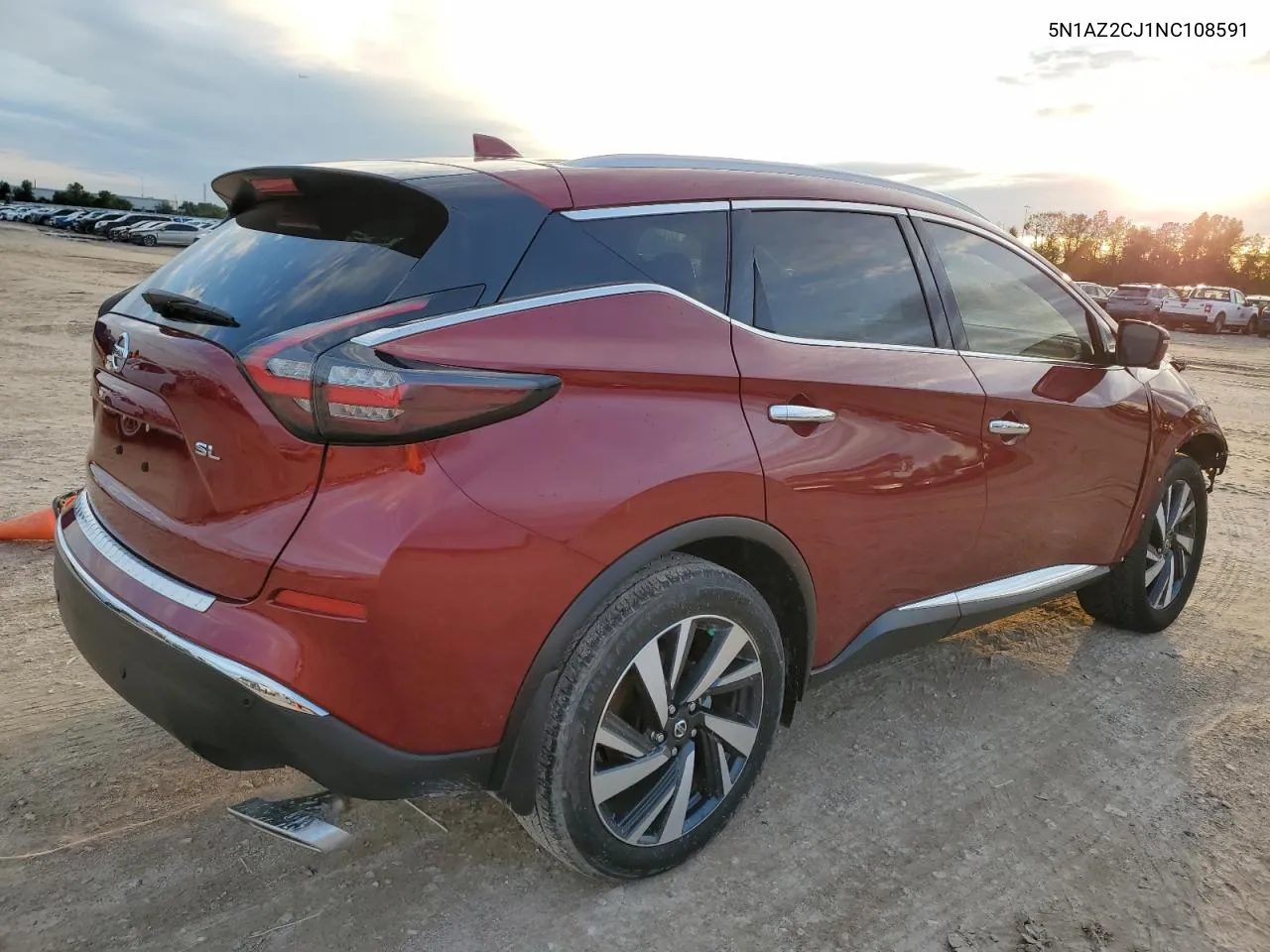 2022 Nissan Murano Sl VIN: 5N1AZ2CJ1NC108591 Lot: 79716454