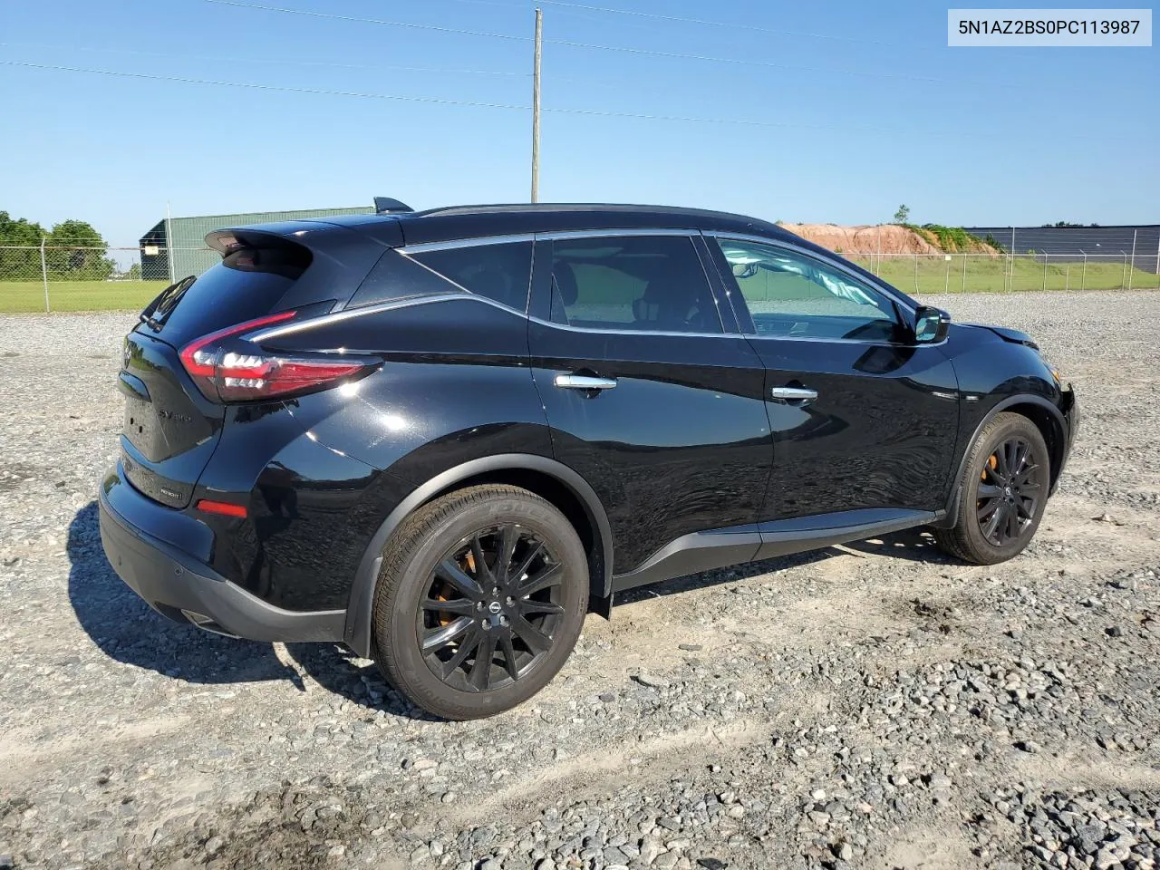 2023 Nissan Murano Sv VIN: 5N1AZ2BS0PC113987 Lot: 55871024