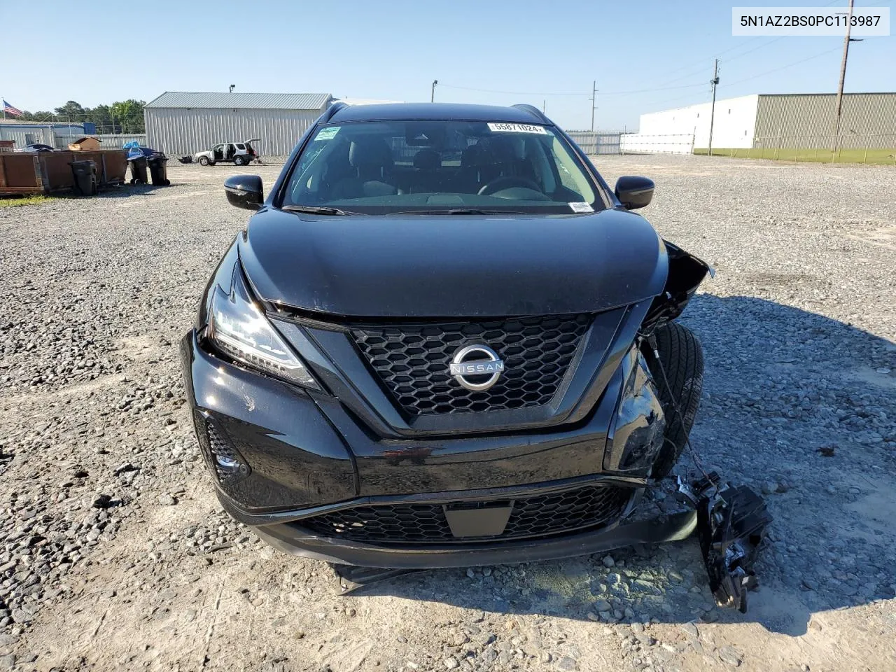 2023 Nissan Murano Sv VIN: 5N1AZ2BS0PC113987 Lot: 55871024