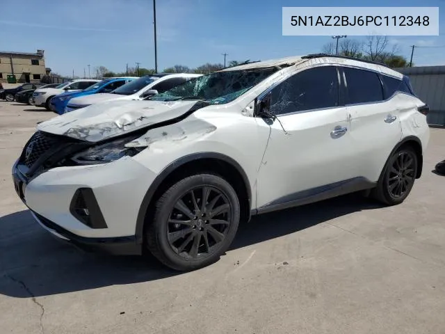 2023 Nissan Murano Sv VIN: 5N1AZ2BJ6PC112348 Lot: 62063554