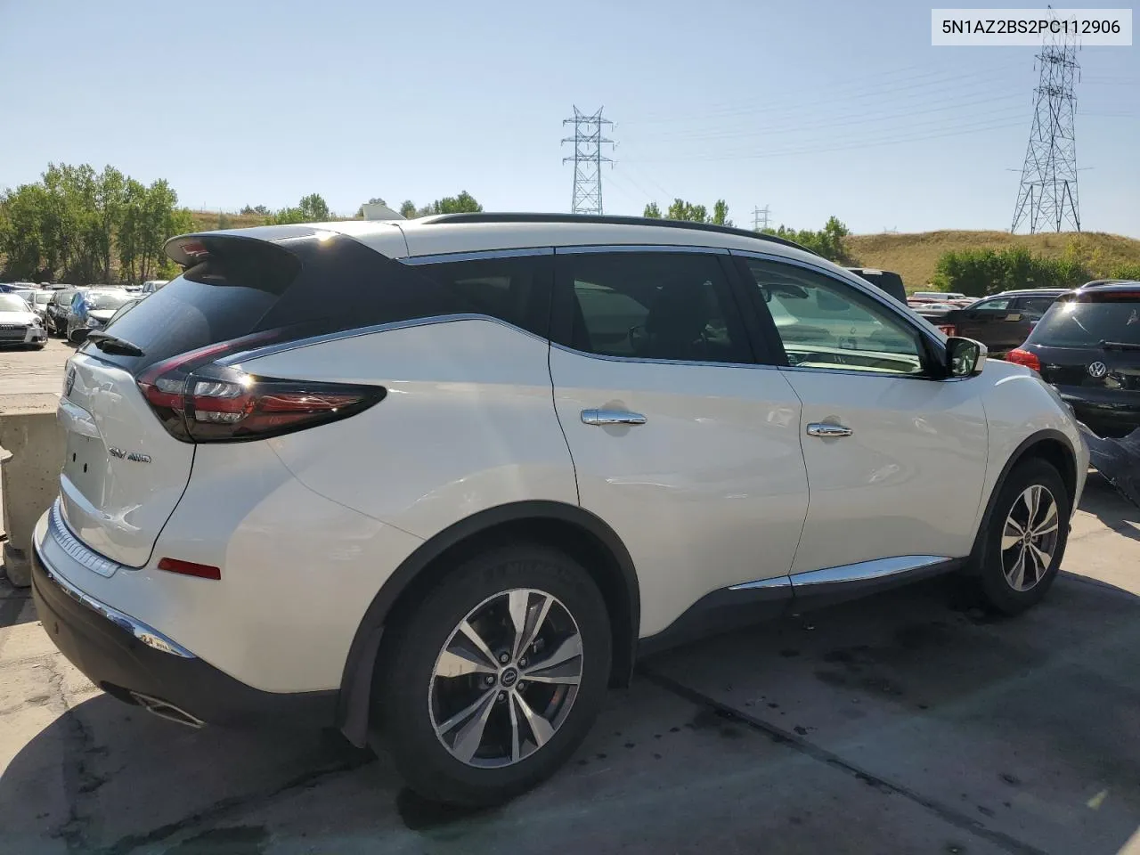 2023 Nissan Murano Sv VIN: 5N1AZ2BS2PC112906 Lot: 69898854