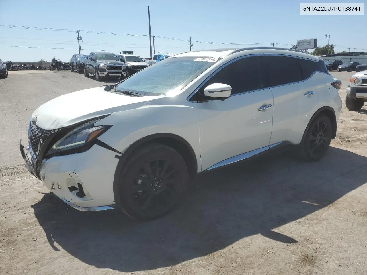 2023 Nissan Murano Platinum VIN: 5N1AZ2DJ7PC133741 Lot: 72562004