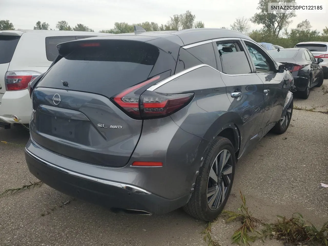 2023 Nissan Murano Sl VIN: 5N1AZ2CS0PC122185 Lot: 72588994