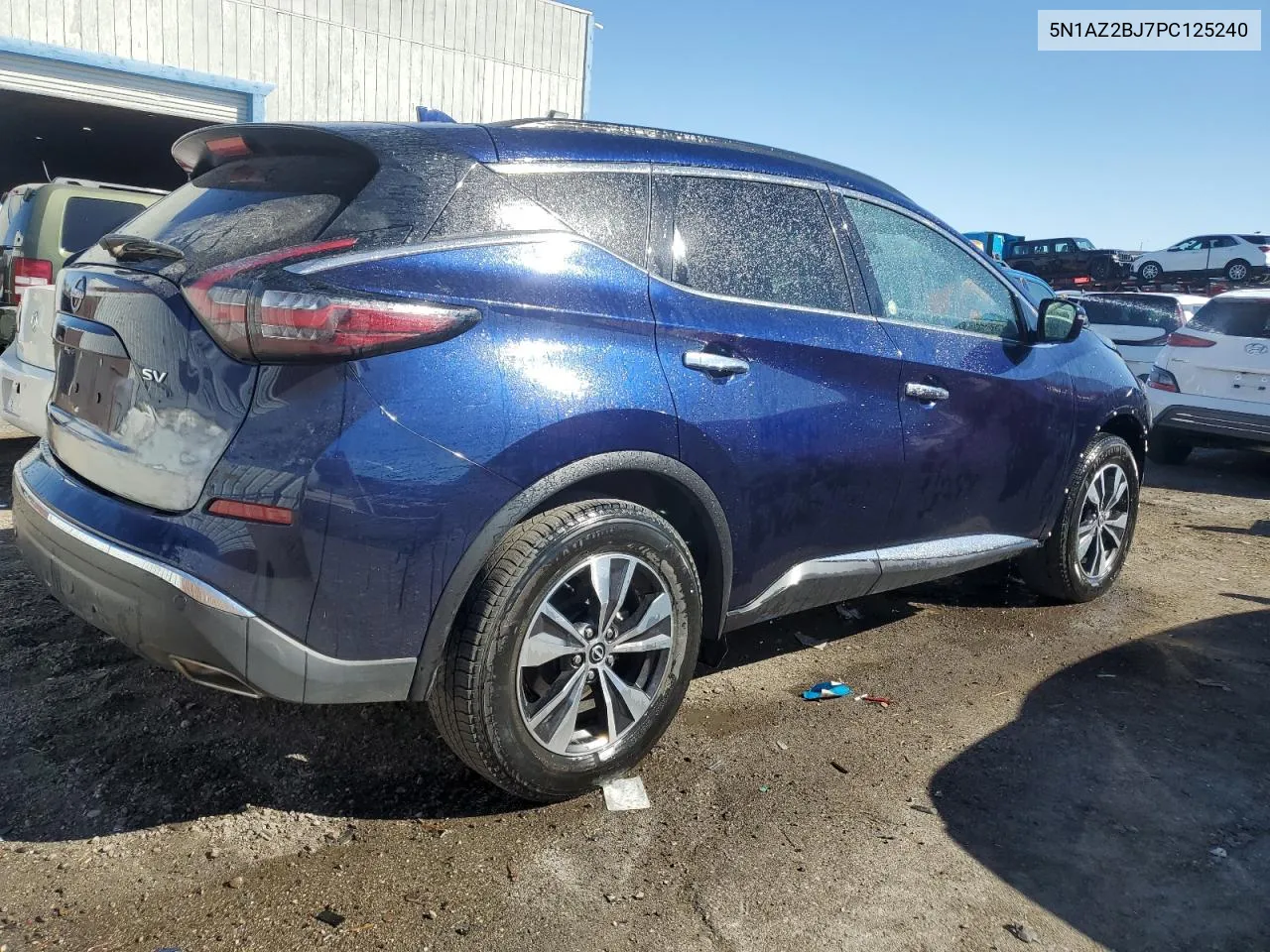 2023 Nissan Murano Sv VIN: 5N1AZ2BJ7PC125240 Lot: 73227984