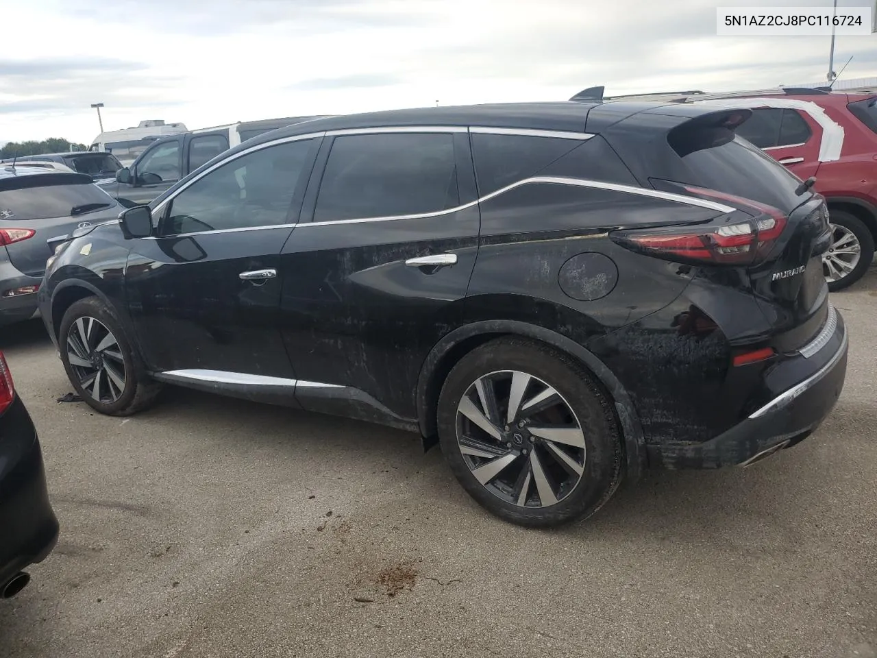 2023 Nissan Murano Sl VIN: 5N1AZ2CJ8PC116724 Lot: 74050014