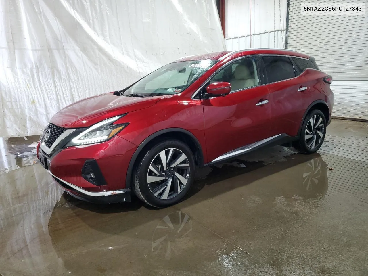 2023 Nissan Murano Sl VIN: 5N1AZ2CS6PC127343 Lot: 74092704