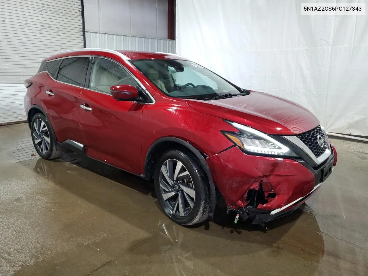 2023 Nissan Murano Sl VIN: 5N1AZ2CS6PC127343 Lot: 74092704