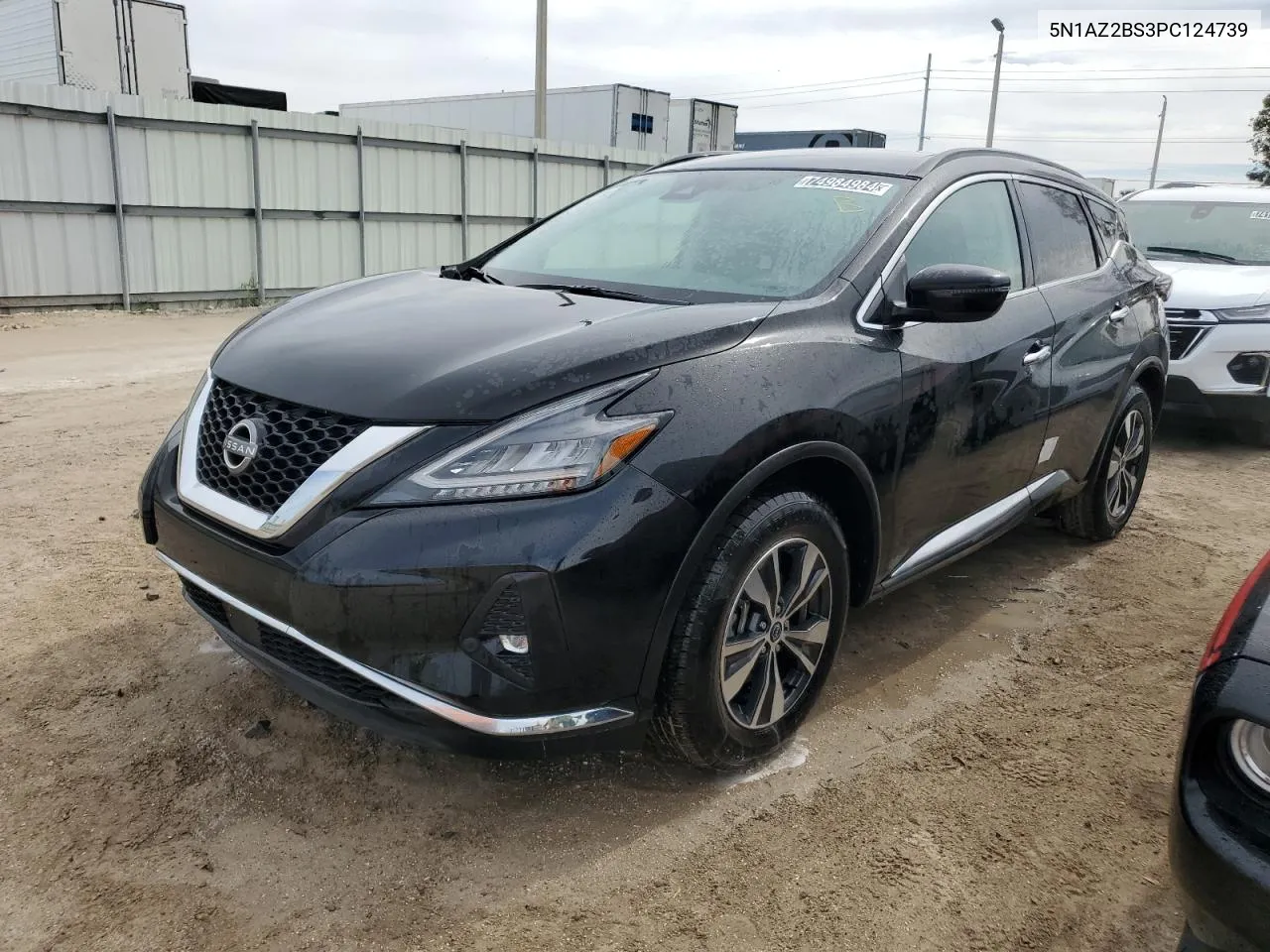 2023 Nissan Murano Sv VIN: 5N1AZ2BS3PC124739 Lot: 74984984