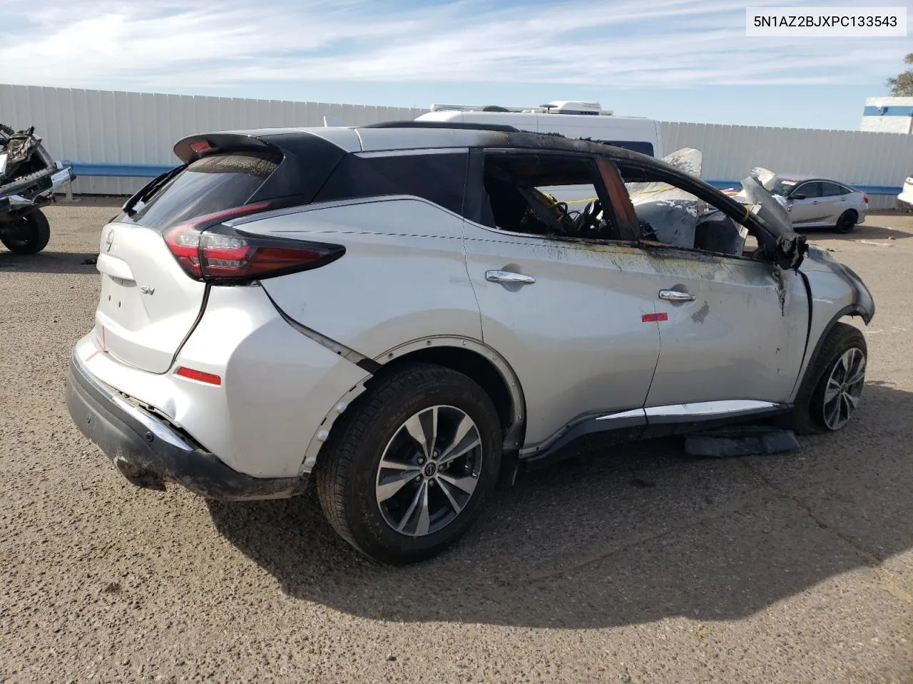 2023 Nissan Murano Sv VIN: 5N1AZ2BJXPC133543 Lot: 75688544