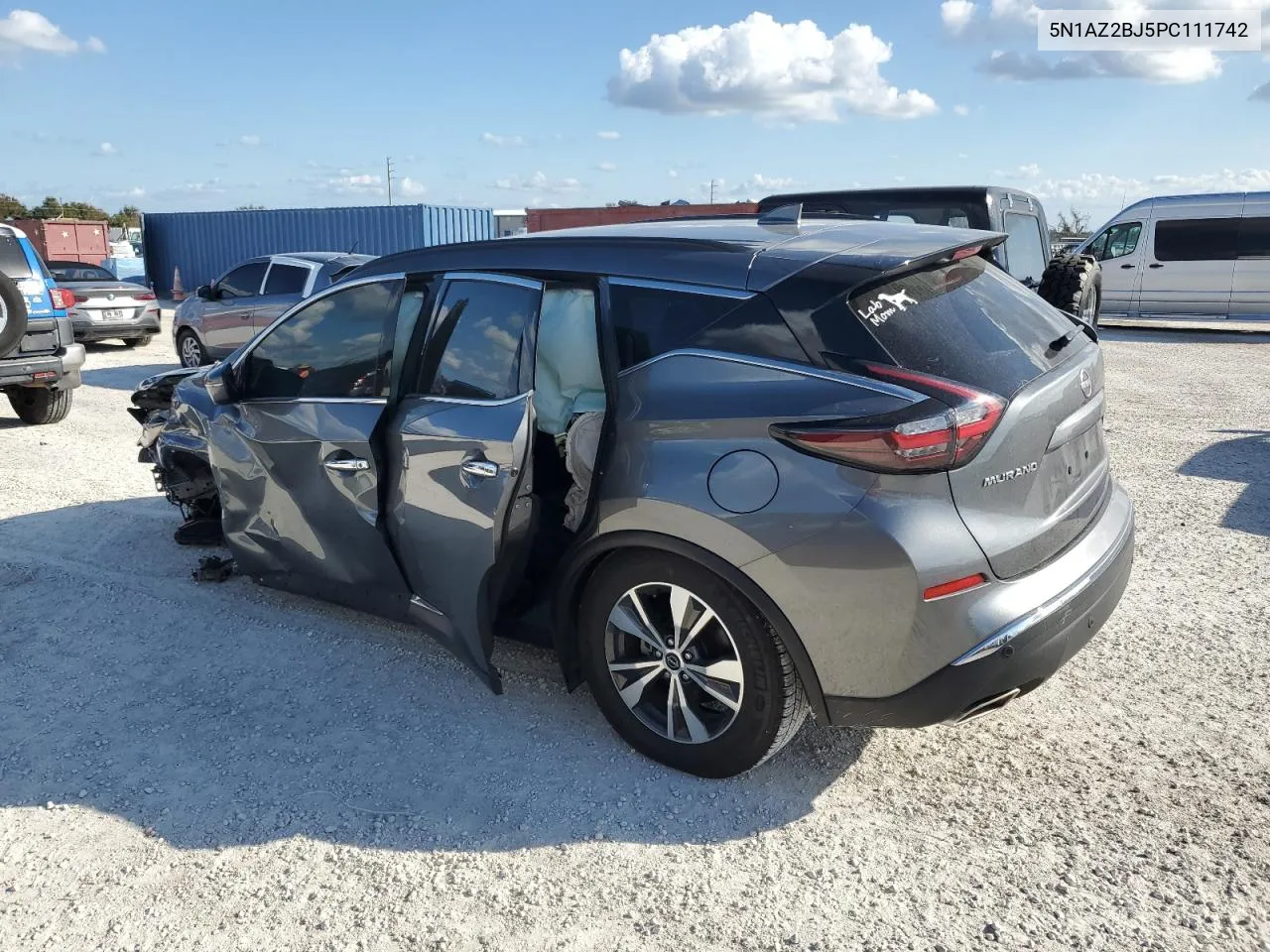 2023 Nissan Murano Sv VIN: 5N1AZ2BJ5PC111742 Lot: 78442734