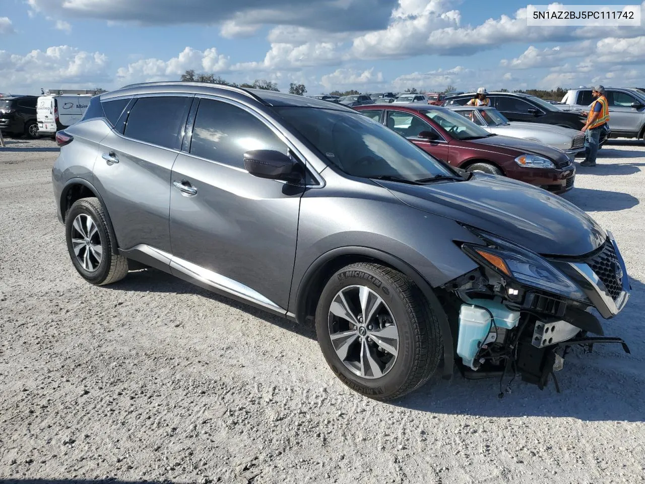 2023 Nissan Murano Sv VIN: 5N1AZ2BJ5PC111742 Lot: 78442734