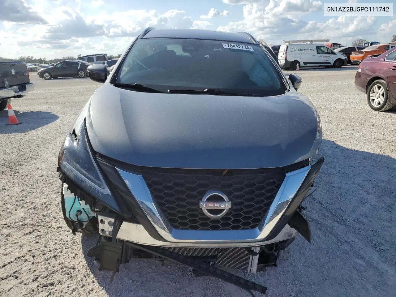 2023 Nissan Murano Sv VIN: 5N1AZ2BJ5PC111742 Lot: 78442734