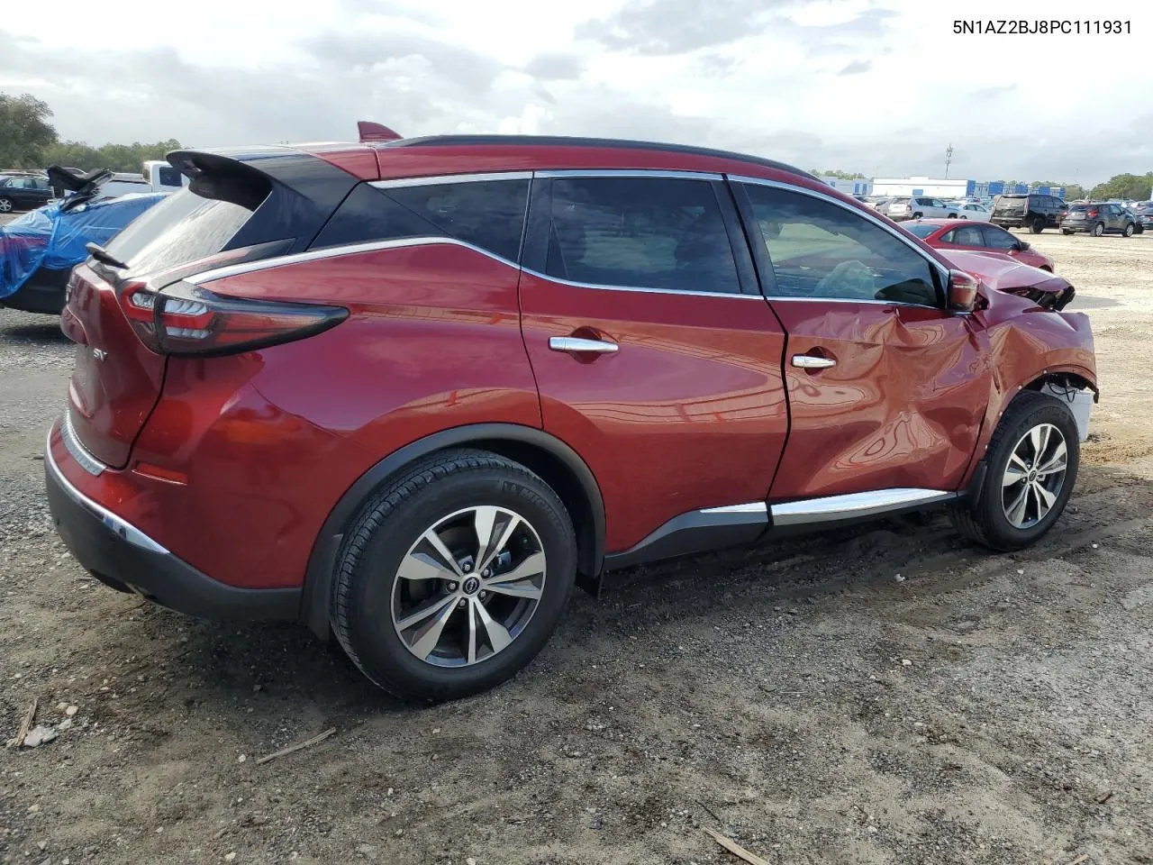 2023 Nissan Murano Sv VIN: 5N1AZ2BJ8PC111931 Lot: 79541714