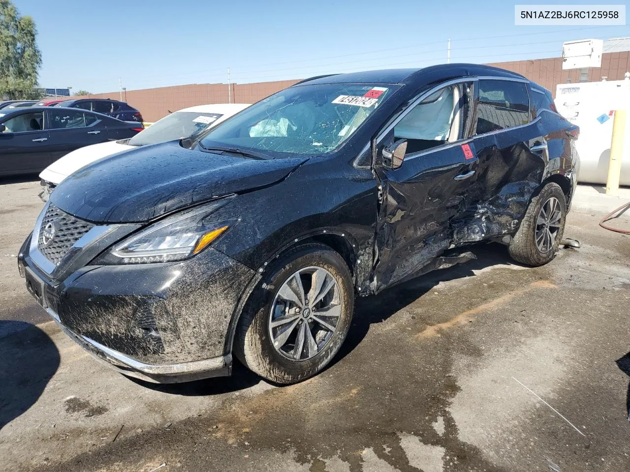 2024 Nissan Murano Sv VIN: 5N1AZ2BJ6RC125958 Lot: 74512024