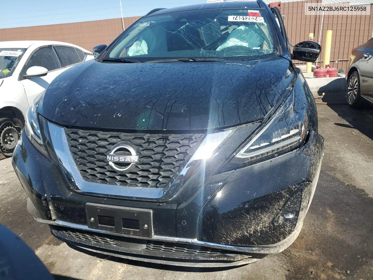 2024 Nissan Murano Sv VIN: 5N1AZ2BJ6RC125958 Lot: 74512024