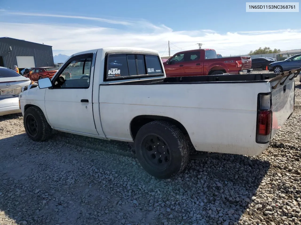 1992 Nissan Truck Short Wheelbase VIN: 1N6SD11S3NC368761 Lot: 77351994