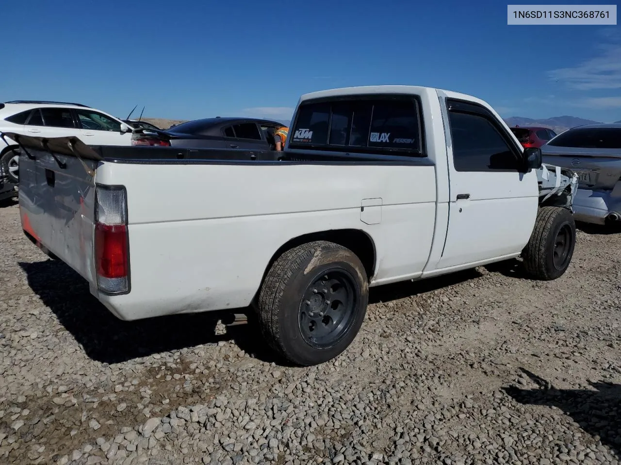 1992 Nissan Truck Short Wheelbase VIN: 1N6SD11S3NC368761 Lot: 77351994