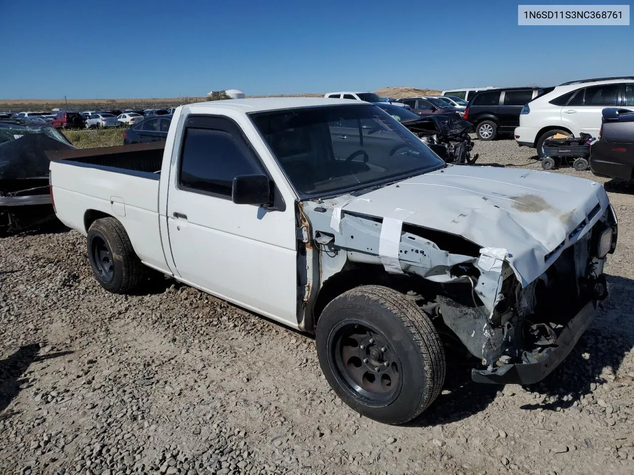 1992 Nissan Truck Short Wheelbase VIN: 1N6SD11S3NC368761 Lot: 77351994