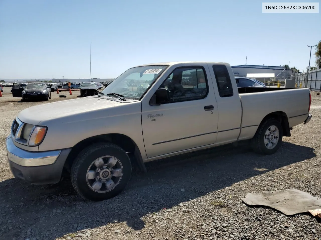 1999 Nissan Frontier King Cab Xe VIN: 1N6DD26S2XC306200 Lot: 61153494