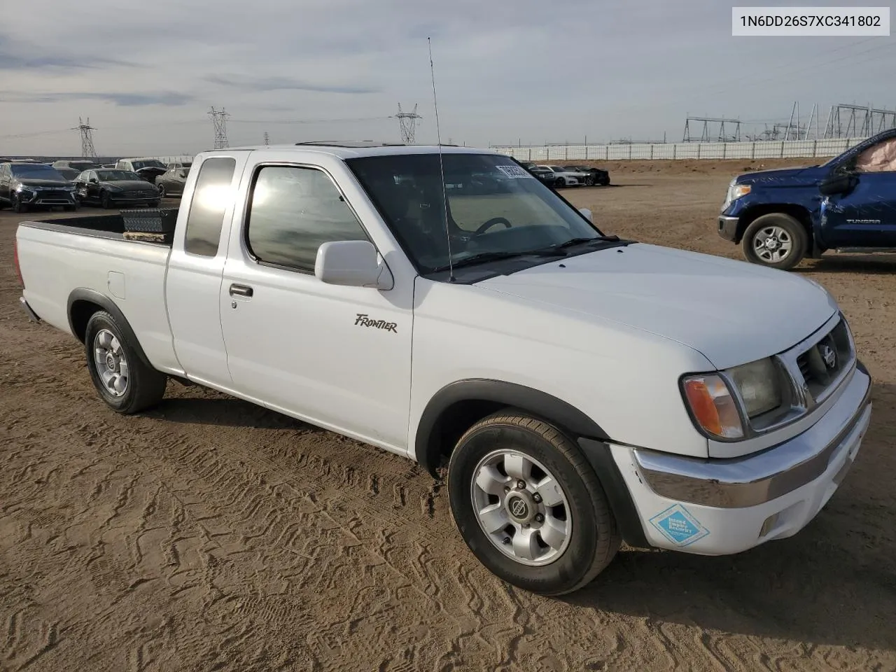 1999 Nissan Frontier King Cab Xe VIN: 1N6DD26S7XC341802 Lot: 79682524