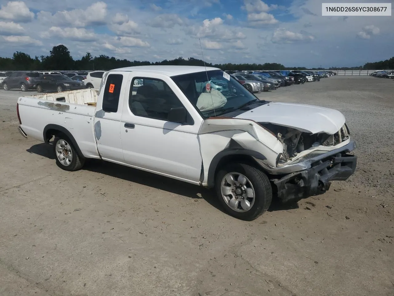 2000 Nissan Frontier King Cab Xe VIN: 1N6DD26S6YC308677 Lot: 71379614