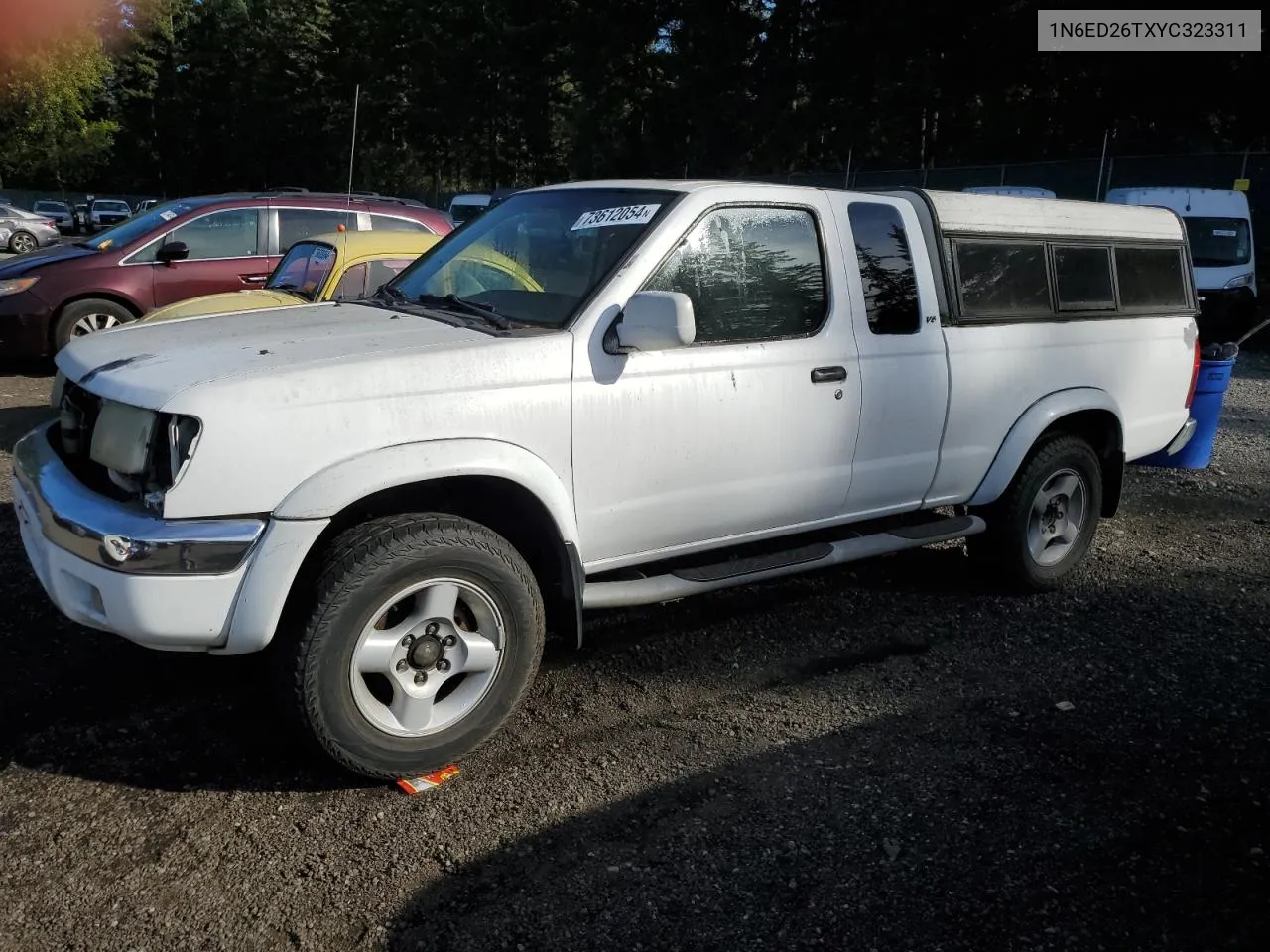 2000 Nissan Frontier King Cab Xe VIN: 1N6ED26TXYC323311 Lot: 73612054