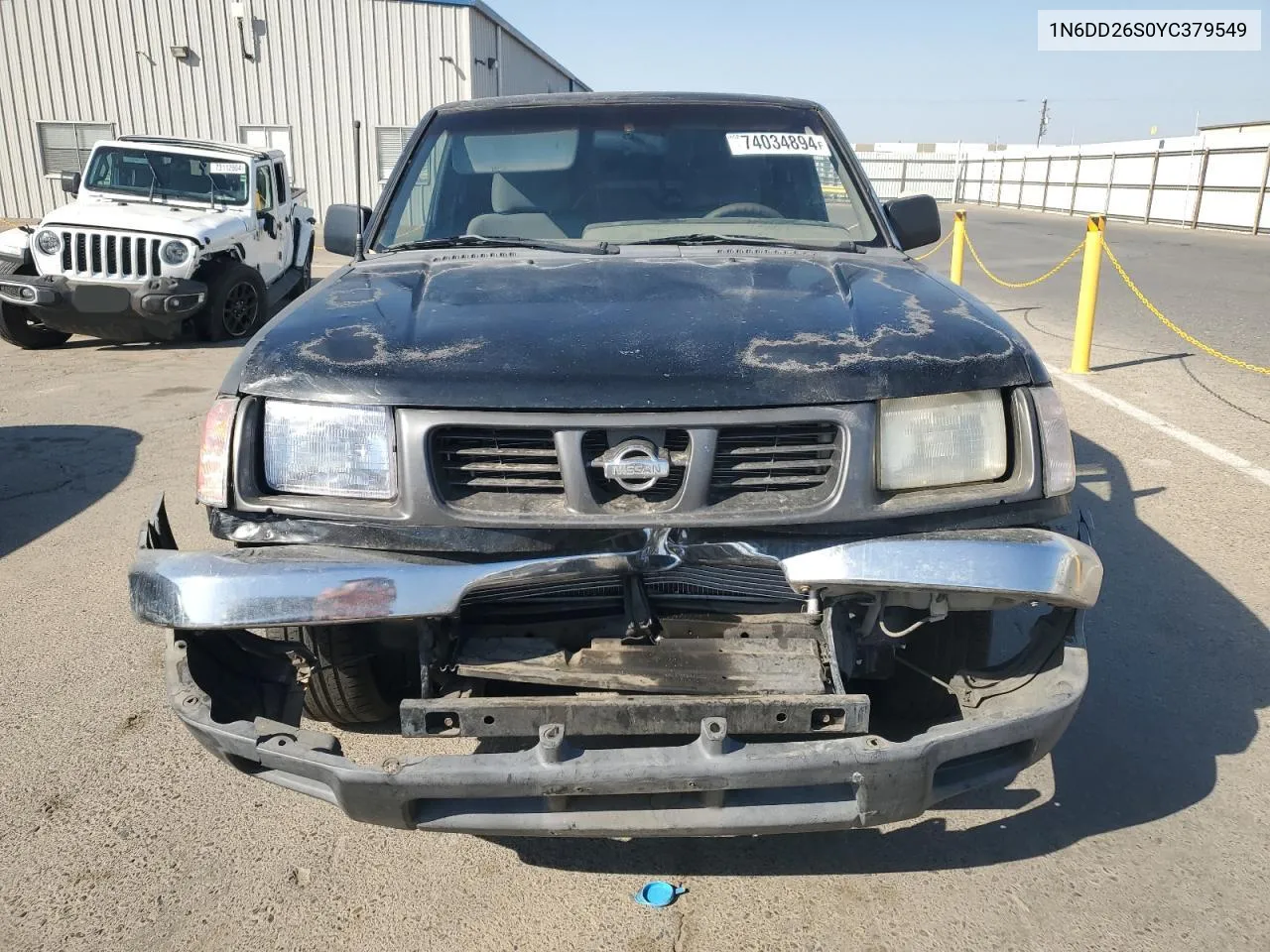 2000 Nissan Frontier King Cab Xe VIN: 1N6DD26S0YC379549 Lot: 74034894