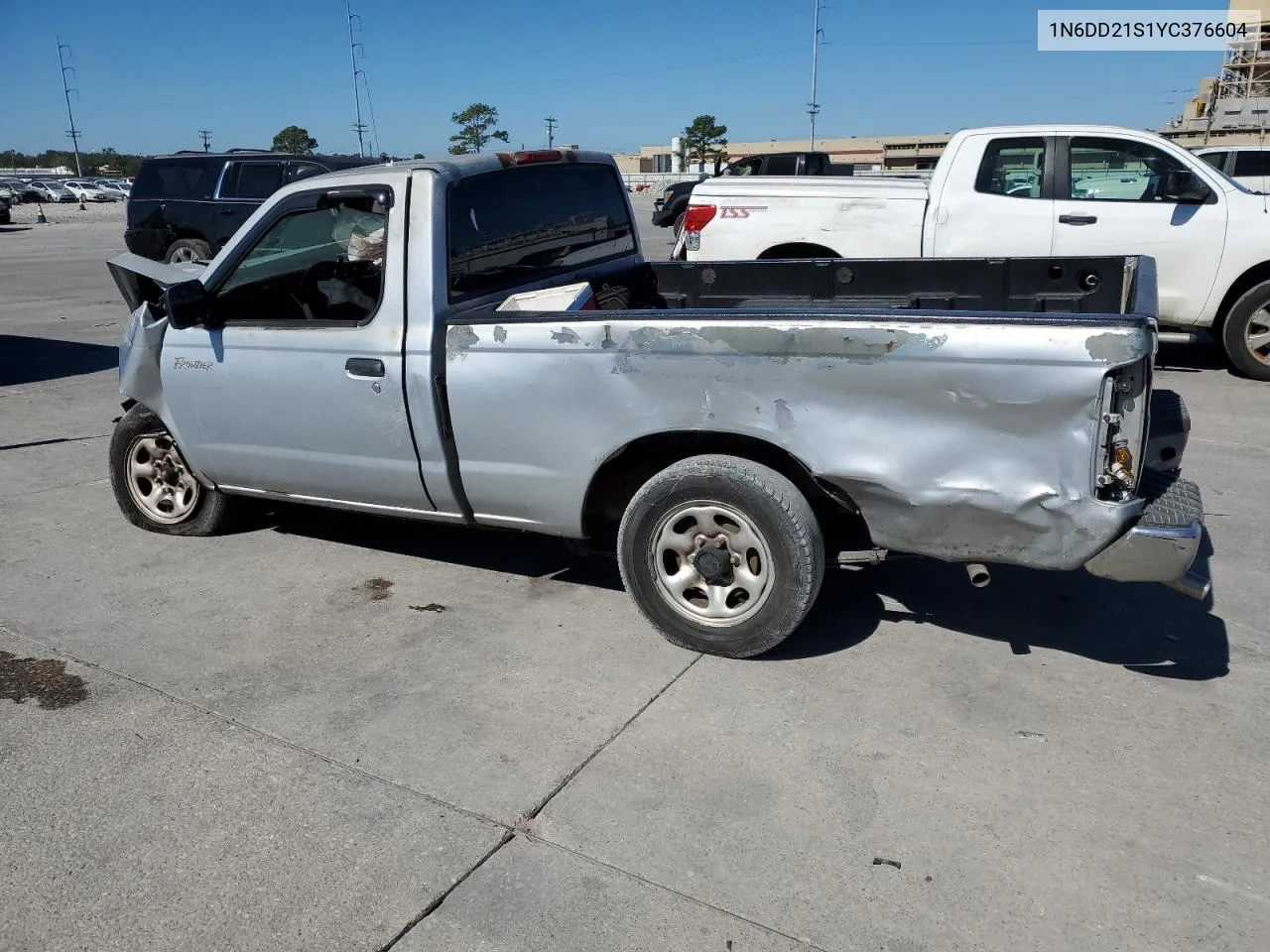 2000 Nissan Frontier Xe VIN: 1N6DD21S1YC376604 Lot: 76300064