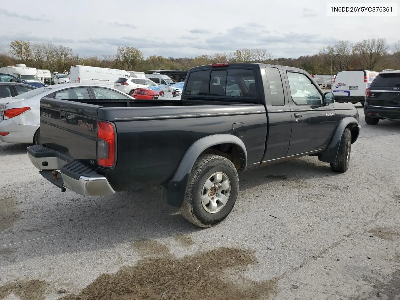 2000 Nissan Frontier King Cab Xe VIN: 1N6DD26Y5YC376361 Lot: 78278074