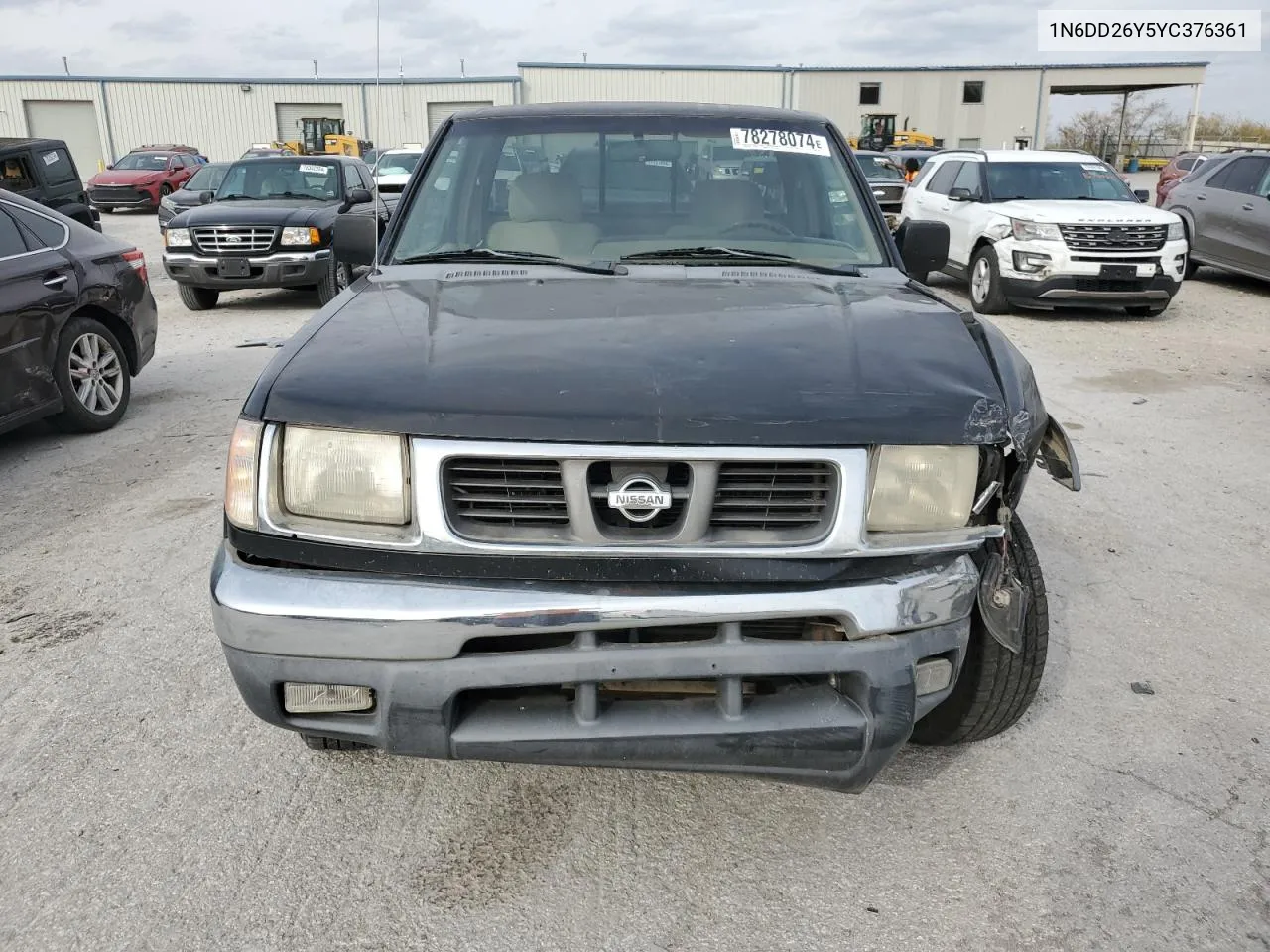 2000 Nissan Frontier King Cab Xe VIN: 1N6DD26Y5YC376361 Lot: 78278074