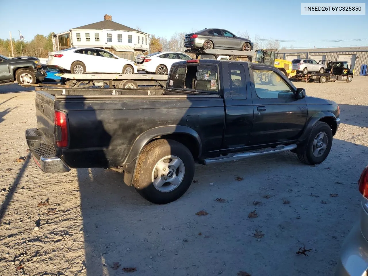 2000 Nissan Frontier King Cab Xe VIN: 1N6ED26T6YC325850 Lot: 80007644