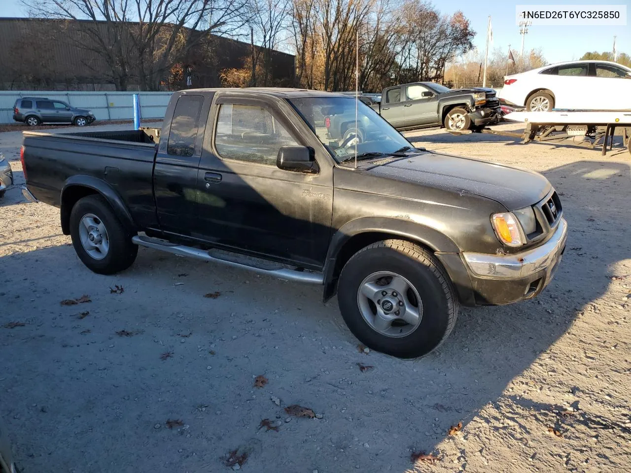 2000 Nissan Frontier King Cab Xe VIN: 1N6ED26T6YC325850 Lot: 80007644