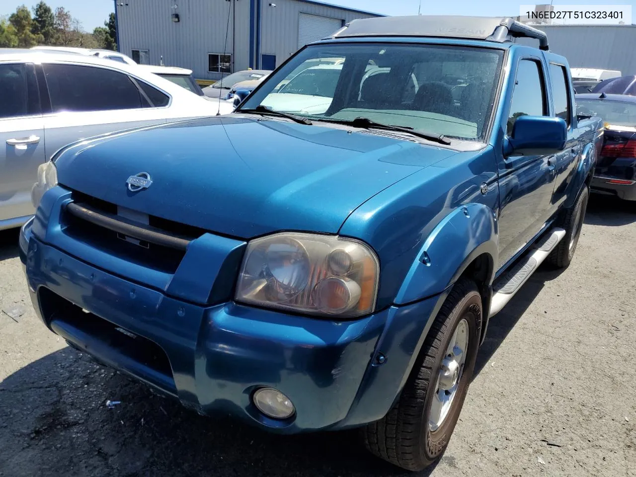 2001 Nissan Frontier Crew Cab Xe VIN: 1N6ED27T51C323401 Lot: 59620973