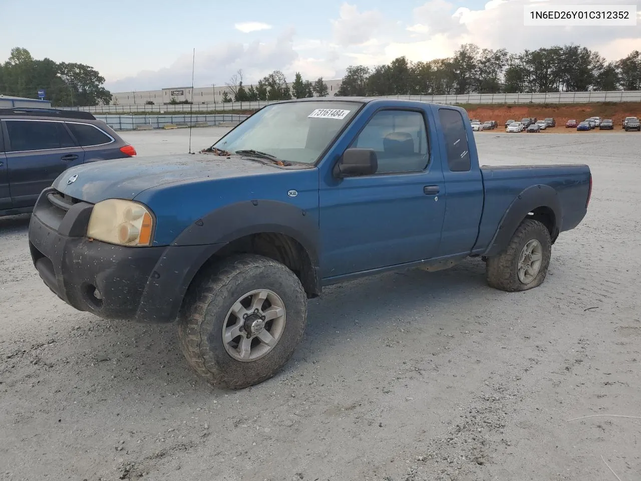 2001 Nissan Frontier King Cab Xe VIN: 1N6ED26Y01C312352 Lot: 73161484