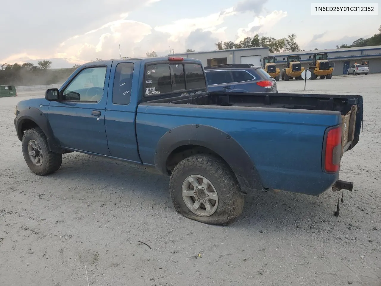 2001 Nissan Frontier King Cab Xe VIN: 1N6ED26Y01C312352 Lot: 73161484