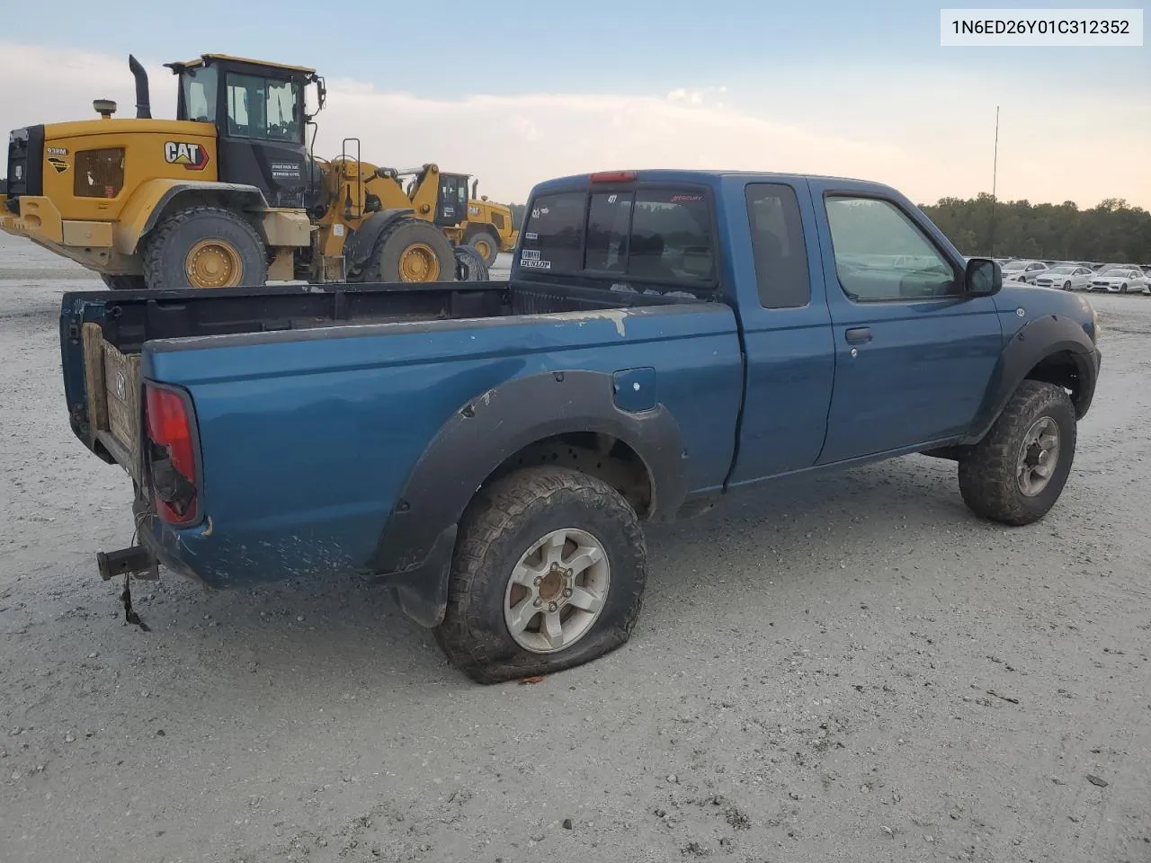 2001 Nissan Frontier King Cab Xe VIN: 1N6ED26Y01C312352 Lot: 73161484