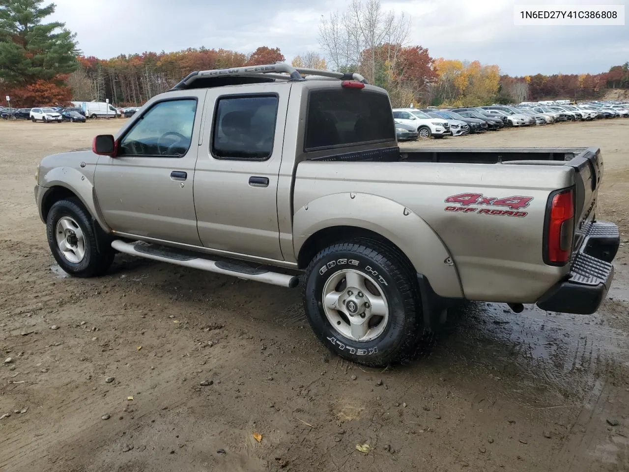 2001 Nissan Frontier Crew Cab Xe VIN: 1N6ED27Y41C386808 Lot: 75773744