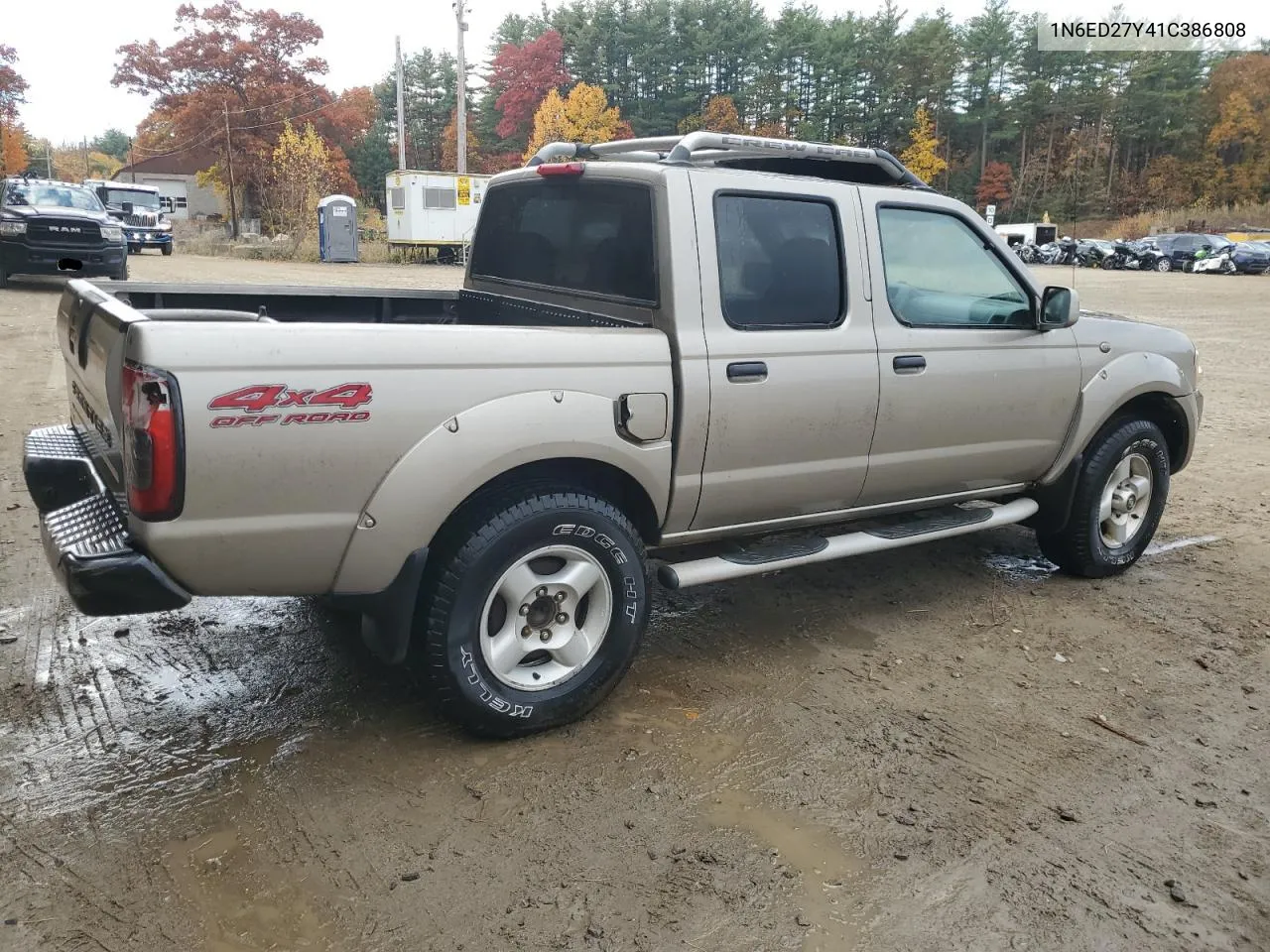 2001 Nissan Frontier Crew Cab Xe VIN: 1N6ED27Y41C386808 Lot: 75773744