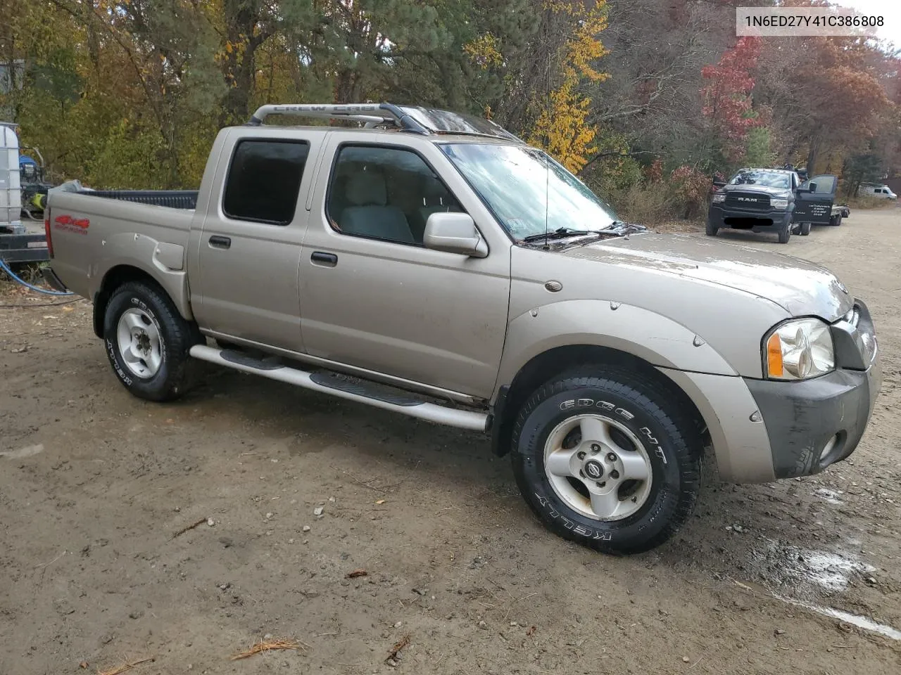 2001 Nissan Frontier Crew Cab Xe VIN: 1N6ED27Y41C386808 Lot: 75773744