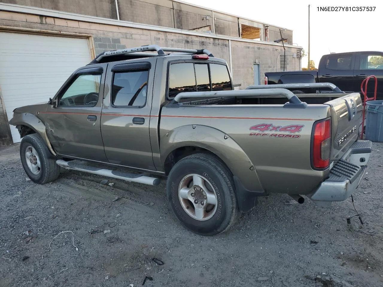 2001 Nissan Frontier Crew Cab Xe VIN: 1N6ED27Y81C357537 Lot: 77595894