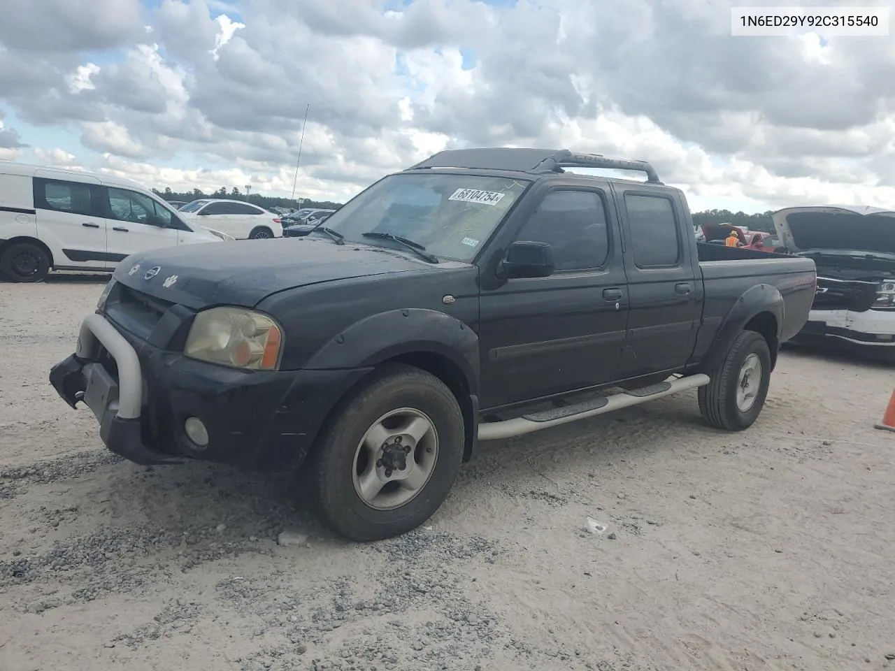 2002 Nissan Frontier Crew Cab Xe VIN: 1N6ED29Y92C315540 Lot: 68104754