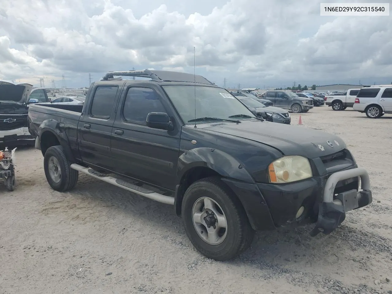 2002 Nissan Frontier Crew Cab Xe VIN: 1N6ED29Y92C315540 Lot: 68104754